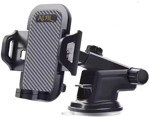 ADIL Car Phone Holder Mount (Bumpy Roads Friendly) Military-Grade Car Phone Holder Mount Universal Phone Holder for Your Car Dashboard-Windshield-...