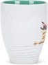 DEMDACO Dean Crouser Watercolor 16 Ounce Glossy Ceramic Stoneware Bird Mug with Easy Grip Handle (Hummingbird Nest)...