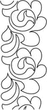 Quilting Creations Stencils for Machine and Hand Quilting - Set of 3 Plastic Quilt Templates for Borders, Patterns | Feather Border, Sashing, Spli...