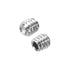 uxcell 25Pcs Hex Socket Grub Screw, 1/4-20x1/4" 304 Stainless Steel Head Socket Set Screws Flat Point Grub Bolt for Door Handles, Light Fixture Re...