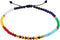 Jewever 7 Chakra Anklet Bracelet For Women Beach Foot Energy Healing Gemstone and Crystals Yoga Worry Stone Balancing Meditation...