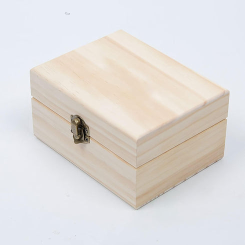 Essential Oil Storage Box High Capacity Wooden Essential Oils Display Organizer Stand Holder for 15 ml Bottles Nail Polish Collection....