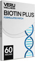 Biotin Plus Daily Patch - B7, Collagen - Self Adhesive Time Release Patch (60 Day Supply)...