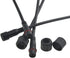 WMYCONGCONG 6 Pairs 2 Pin Electrical Connector 16AWG IP65 Male Female Light Emitting Diodes Connector Extension Cable 15mm Nut Small Size for Car ...