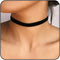 Black Choker Necklace for Women 1cm-3cm Wide Black Velvet Choker Necklaces Leather Lace Chocker Tattoo Choker Collar Necklace 90s Choker Necklace ...