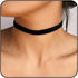 Black Choker Necklace for Women 1cm-3cm Wide Black Velvet Choker Necklaces Leather Lace Chocker Tattoo Choker Collar Necklace 90s Choker Necklace ...