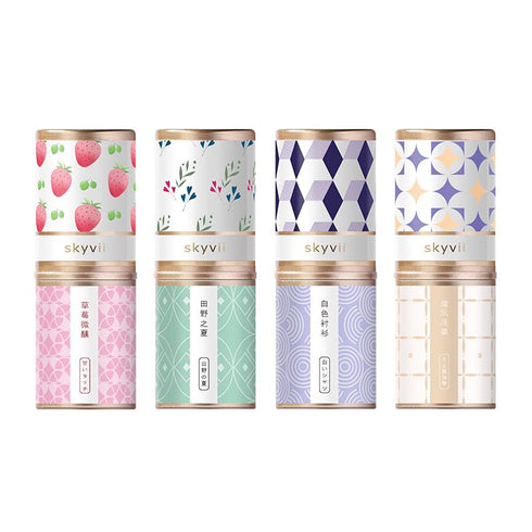 4PCS Solid Balm Sets Solid Perfume Portable Pocket Balm Perfume Perfect for Travel Use Natural Fragrance Perfume for Men and Women...