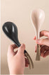 Ramen Spoons, Ceramic Asian Soup Spoon, Japanese Spoons for Kitchen, Pho, Dumpling, Noodles, Wantan, Miso, No slip into soup - 6.6 Inch, Mix clolo...