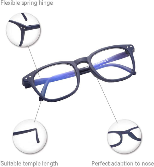 EYEGUARD Blue Light Blocking Computer Glasses for Kids,UV Protection Anti Eyestrain Lens for Boys and Gilrs(5-12 Years Old)...