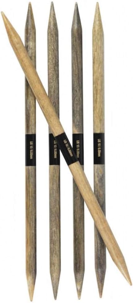 Lykke Driftwood Double Pointed Needles, 6/15 cm (2.5 US / 3.00 mm)...