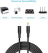Belker 12 Volt Power Extension Cable Cord for CCTV IP Security Camera Indoor Wireless IP Camera Standalone DVR Baby Monitor Router, 2 Pack DC 5.5m...