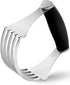 Gifbera Pastry Cutter, Large Pastry Blender with Comfortable Handle & Heavy Duty Stainless Steel Blades, Black...