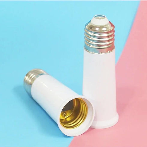 E26 Socket Extender, E26 to E26 Lamp Socket, 9.5CM/3.74 Inch Socket Extension Adapter,E26 to E26 Lamp Bulb Socket Extension, Lamp Holder Adapter (...