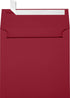 LUXPaper Square Invitation Envelopes | Peel & Press | 6" x 6" | Garnet Red | 80lb. Text | 50 Qty...