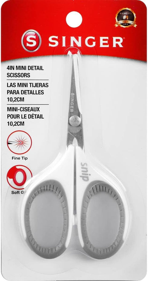 Singer Grey Scissor Craft 4"...