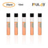 ULAB Test Tubes with Black Screw Caps, Vol.10ml, Dia.16x100mm with Marking Area, Test Tubes Shot Glasses, Borosilicate Glass Material, Pack of 20,...