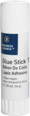 Business Source 15788 Glue Stick Permanent Acid-free 1.26 oz. Clear...