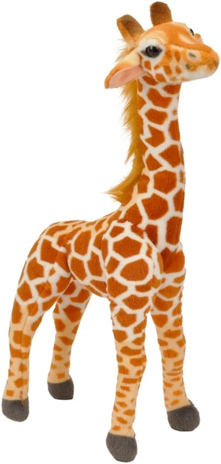 Linzy Toys Jared The Giraffe, 22'' (56 cm) Standing High, Real Life Stuffed Animals Plush Giraffe, Peluche Jirafa, Adorable Soft Toy...