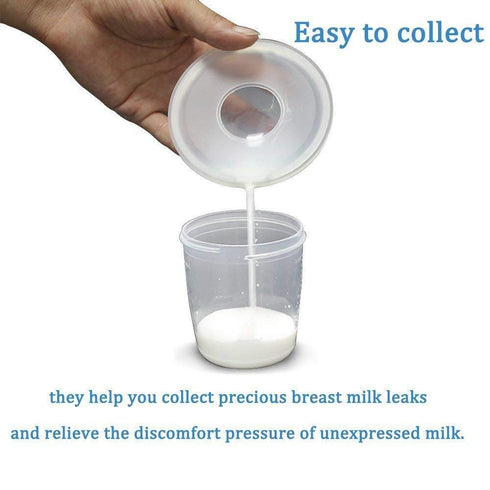 Breast Milk Leaking Storage Collection Shell Nursing Mom for Breastfeeding Nipple Cups Reusable Washable(2 Pack)...