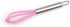 Mini Whisks 6 inch 4Pcs silica gel stainless steel Whisk, Hand Egg Mixer for Flour Cake Egg, Kitchen Cooking Baking Use Whisk ?purple?yellow?cyan?...