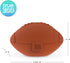 Football Ice Mold Dishwasher Safe Novelty Silicone 2 Inch Ice Sphere Maker for Sports Fans, Set of 1...