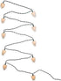 Kurt Adler 10-Light Clear Pinecone Light Set...