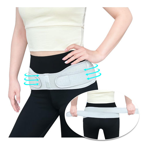 Zelen Sacroiliac Hip Belt for Women Men Si Joint Belt Lower Back Support Brace for Hip Pain Pelvic Support Belt Sciatica Pain Relief Brace Trochan...