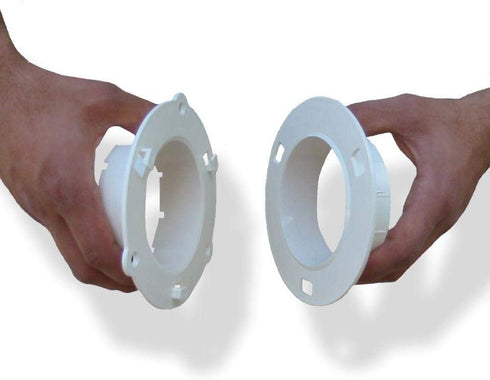 Dryer Dock Dryer Vent 6" for 4" Tubes, White...