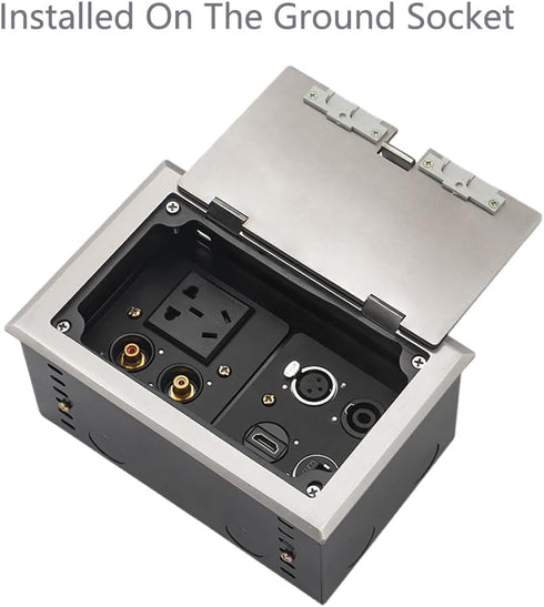 HDMI 4K@60Hz D Panel Mount Connector with Waterproof Cover - Female-to-Female HDMI Coupler Adapter, 3D & 4K Supported, Extendable for Car, Compute...