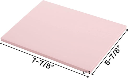 Tosnail 5 Pack 6" x 8" Rubber Stamp Carving Blocks, Soft Rubber for Craft Project - Great for Beginners and Professional...