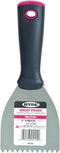 Hyde 3" Adhesive Spreader (1/4"x5/32" V-notch), High Carbon Steel...