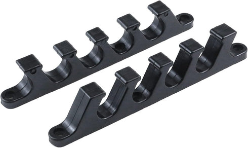 4pcs Adjustment Brackets for Chaise Lounges or Patio Outdoor Lawn Yard Furniture Replacement Position Adjuster Recliner Brace (5 Position - Black)...