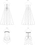 Vogue Misses' Vintage Dress and Overbodice with Pannier Sewing Pattern Kit, Design Code V1931, Sizes 8-10-12-14-16...
