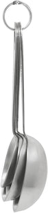 Lindy's MPC4 4-Piece Stainless Steel Measuring Scoop Set,Silver, 9 inches long...