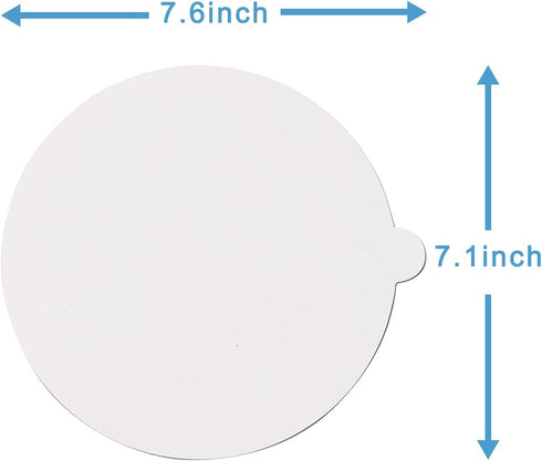 Flea Trap Refill Discs Sticky Pads 30 Pcs, 7.1 Inch Round Replacement Glue Boards for Victor The Ultimate and Other Flea Traps for Inside Your Hom...