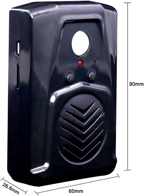 Replaceable Voice Motion Sensor PIR Infrared Sound Player Haunted House Scream Box Speaker with USB Download Function Christmas MP3 Horror Happy M...