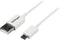 StarTech.com 3.3 ft. (1 m) USB to Micro USB Cable - USB 2.0 A to Micro B - White - Micro USB Cable (USBPAUB1MW)...