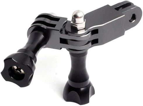 3-Way Adjustable Extension Pivot Arm Adapter Set- Long & Short Straight Joints Connector Convertor 35mm/50mm (2X Same Direction + 2X Reverse) for ...