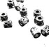 120pcs Tibetan Antique Silver Filigree Tube Beads 6mm in Dia. Column Spacer Loose Beads Hollow Charms Pendant DIY Bracelets(P233) Necklace Jewelry...