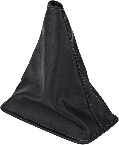 5 Speed Gear Shift Knob, Manual Gear Shift Knob Kit with Black Gear Stick Gaiter Cover Leather Shift Boot Cover Gear Shift Knob Gearstick Gaiter B...