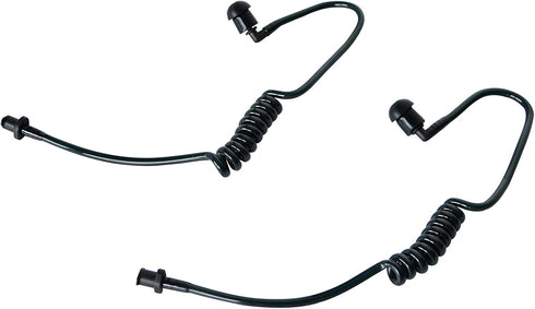 Acoustic Tube Earpiece Coil Tubes Replacement Compatible with Motorola Kenwood Baofeng Midland Two Way Radio Headsets or Walkie Talkie Earpieces (...