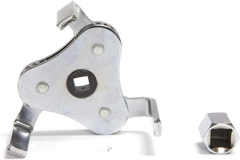 Universal Adjustable Oil Filter Wrench From 2-1/2 inch to 4.5 inch Oil Filter Wrench Tool Set With 3 Jaw...