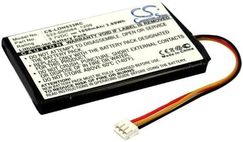 Cameron Sino 3.7V 1050mAh Replacement Remote Control Battery for Logitech 915-000198, Harmony Touch, Harmony Ultimate, Harmony Ultimate One, Part ...