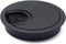 1pc 2-3/8 inch (60mm) Metal Desk Grommets with Brush Open for Managing and Hiding Wire Cord Cable Hole Cover Office PC Desk Cable Cord Organizer Z...