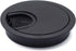 1pc 2-3/8 inch (60mm) Metal Desk Grommets with Brush Open for Managing and Hiding Wire Cord Cable Hole Cover Office PC Desk Cable Cord Organizer Z...