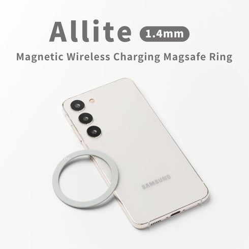 1.4mm Magnetic Wireless Charging Magsafe Ring Sticker for Magsafe Phone Mount, Upgrade Bulit-in Magnet for Wireless Charging, Phone Case, Car Hold...