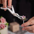 4 Pack Cake Flower Decorating Set Flower Nail and Flower Lifters Stainless Steel Flower Nails Kitchen Baking Cake Cream Icing Decoration Tools for...