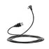 3M USB A to Mini B USB Cable 90 Degree Data Sync Charge Cord with 5 pcs Wiring Clips for Nextbase Dash Cam Car GPS Navigator DVR Digital Camera (R...