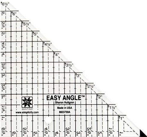Easy Angle Acrylic Template, 6.5-inch...