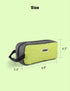 GOX Travel Toiletry Bag Dopp Kit Case Small Zippered Bag Ditty Bag Bathroom Pouch for Women(Green)...